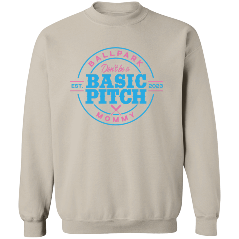 BallPark Mommy | Basic Pitch Crewneck Sweatshirt