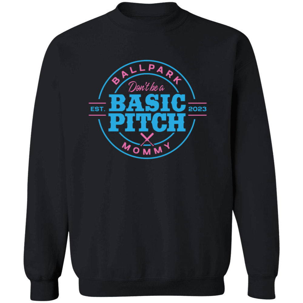 BallPark Mommy | Basic Pitch Crewneck Sweatshirt