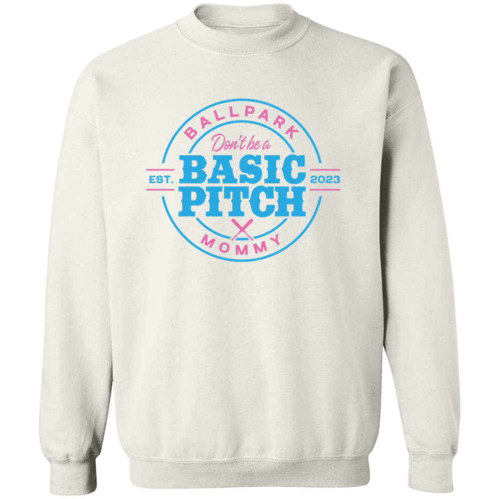 BallPark Mommy | Basic Pitch Crewneck Sweatshirt