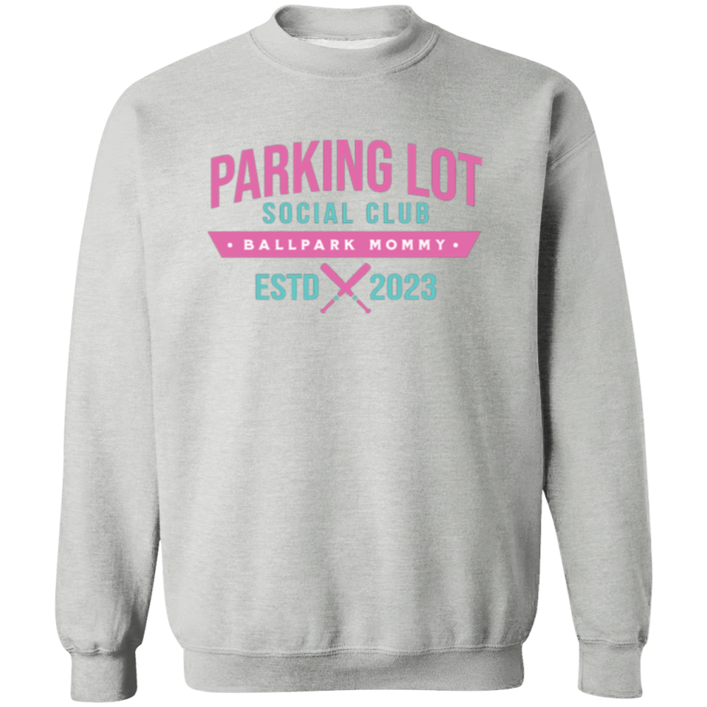 BallPark Mommy | Parking Lot Social Club Crewneck Sweatshirt