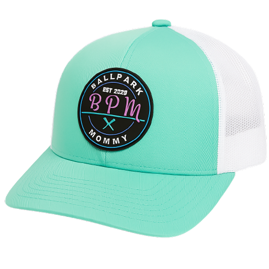 Ballpark Mommy Ball Cap | Blue