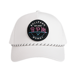 Ballpark Mommy Ball Cap | White